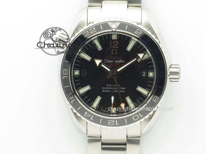 0310 Affordable Seamaster Diver 300M ZF 1:1 Best Edition Blue Ceramic Gray Dial on SS Bracelet A 7734